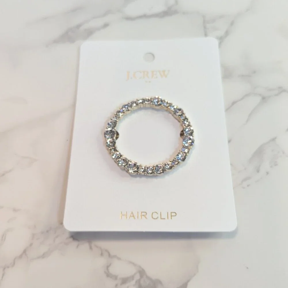 J.Crew Factory Rhinestone Hair Barrette